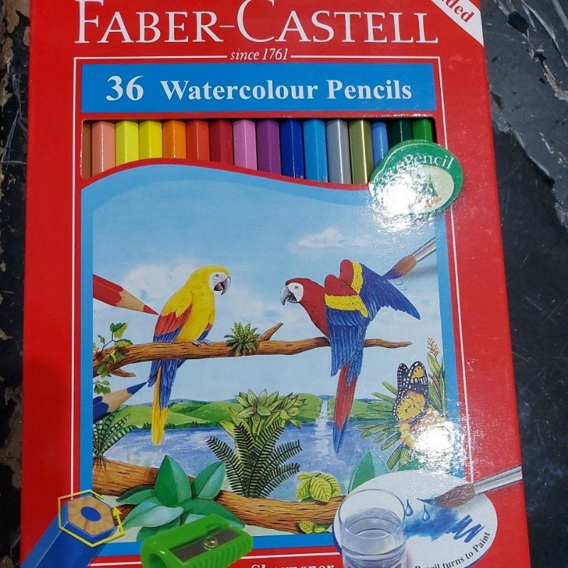 

Faber-Castell 36 colours - 48 colours pencils