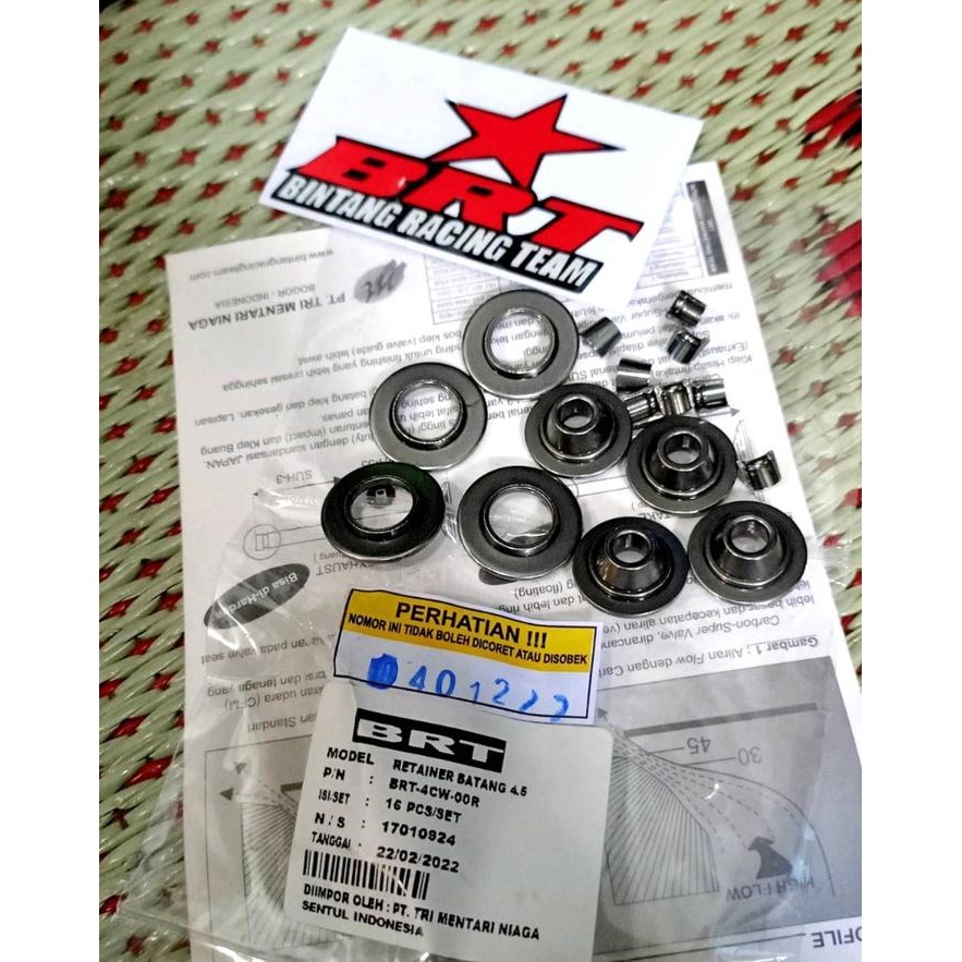 TERBARU Retainer Shim Klep 4.5 4,5mm BRT Universal MX Vixion R15 MX KING