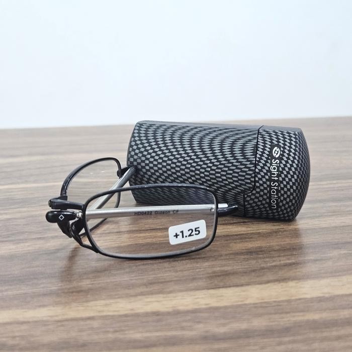 kacamata baca sight station HD0420 MV GIDEON original lipat Lensa