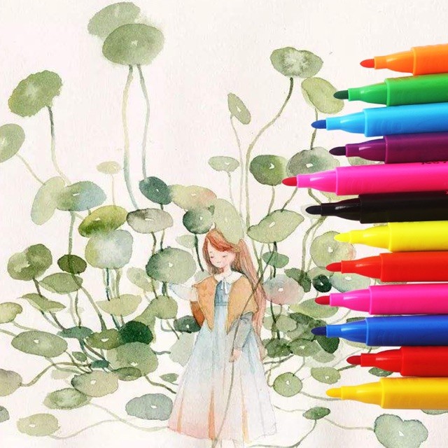 

Washable marker - spidol bisa dicuci - non permanent marker