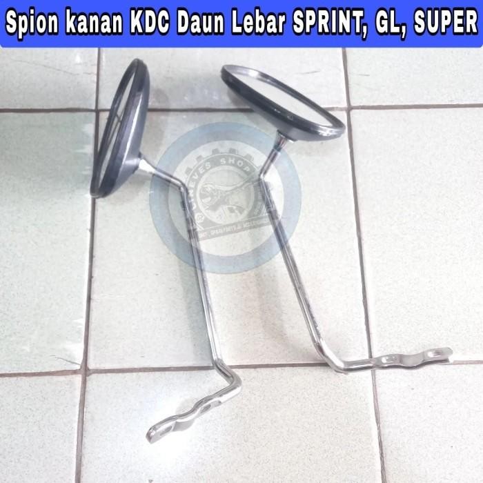 Spion Kanan Langsungan Batang Besar KDC Vespa Sprint Bagol Super GL PX