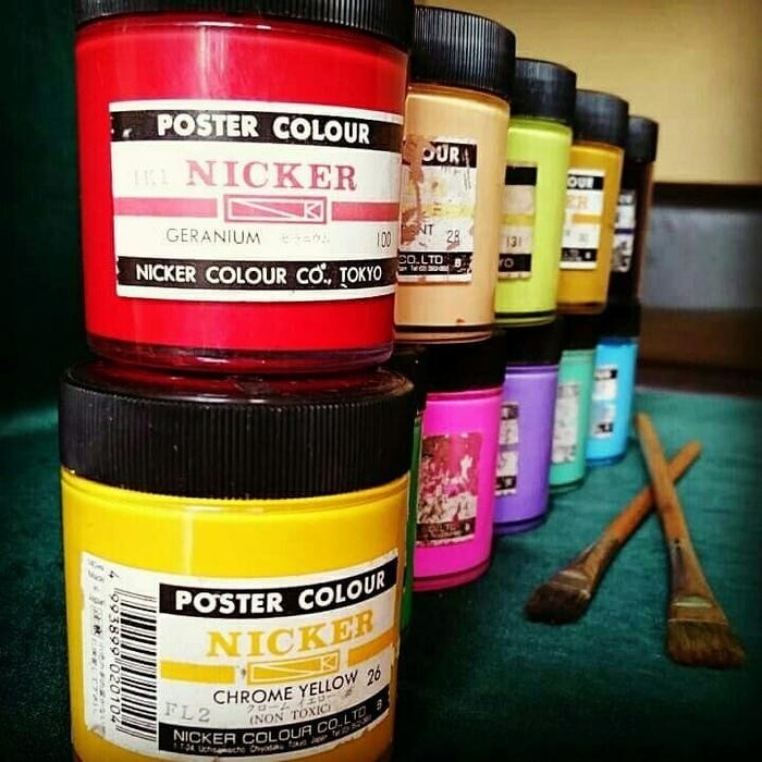 

TERLARIS! Poster Color NICKER 140ml