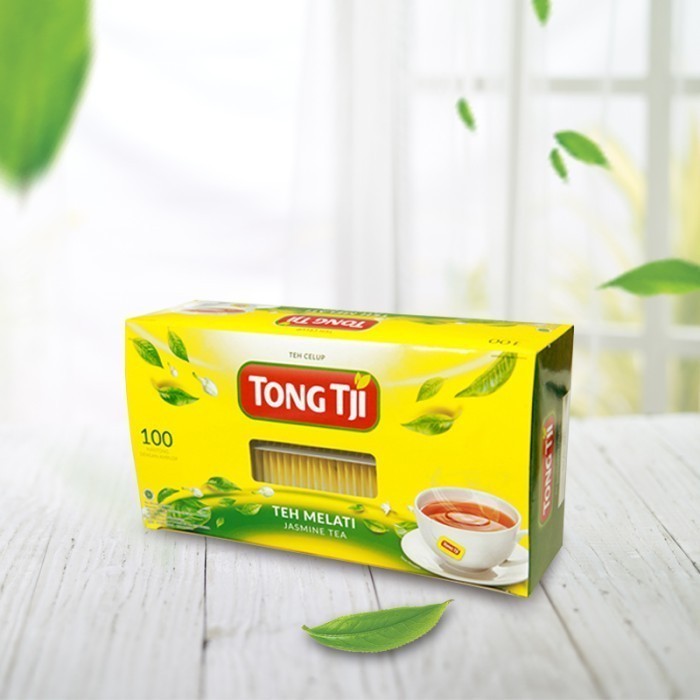 

Tong Tji Jasmine Tea Teh Celup Dgn Amplop ( 2 Gr X 100 Teabags )