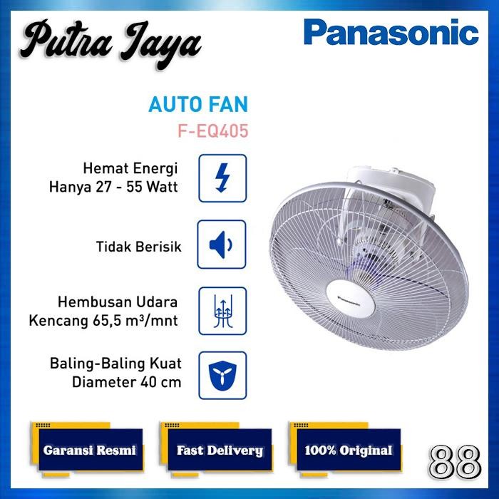 KIPAS ANGIN GANTUNG PLAFON AUTO FAN PANASONIC EQ-405
