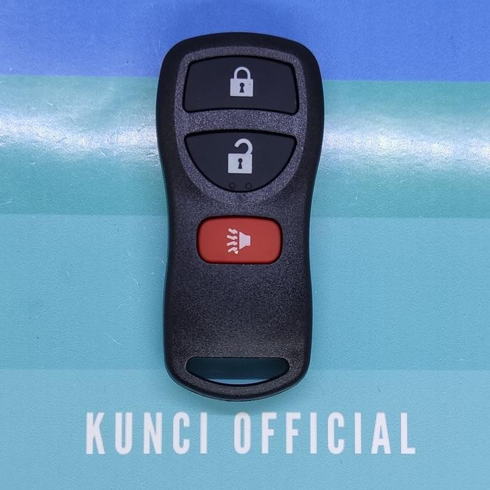 Remote Alarm Nissan Grand Livina Xtrail Terrano 3 Tombol