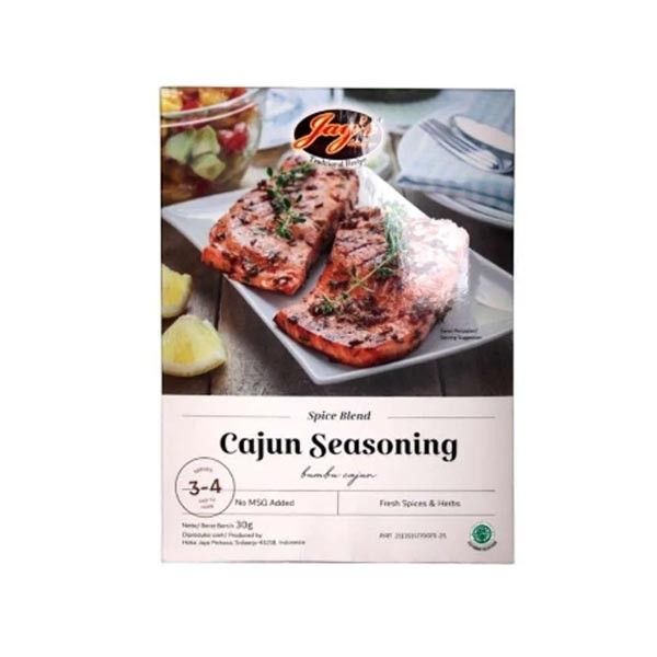 

JAY'S SEASONING & SPICE BLEND CAJUN 30G