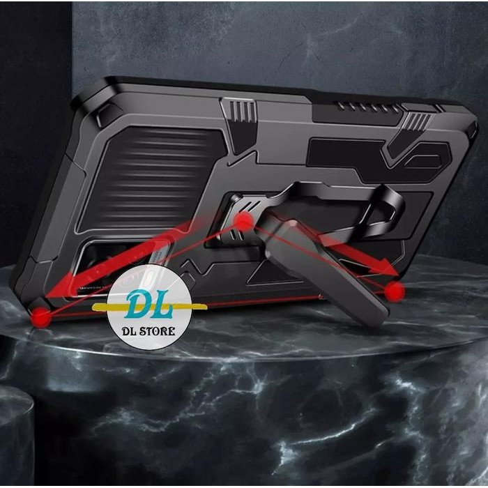 Promo Casing Untuk Infinix Hot 11S Nfc Case Standing Back Klip Hard Case Terlaris