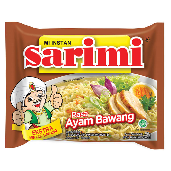

SARIMIE AYAM BAWANG 75G