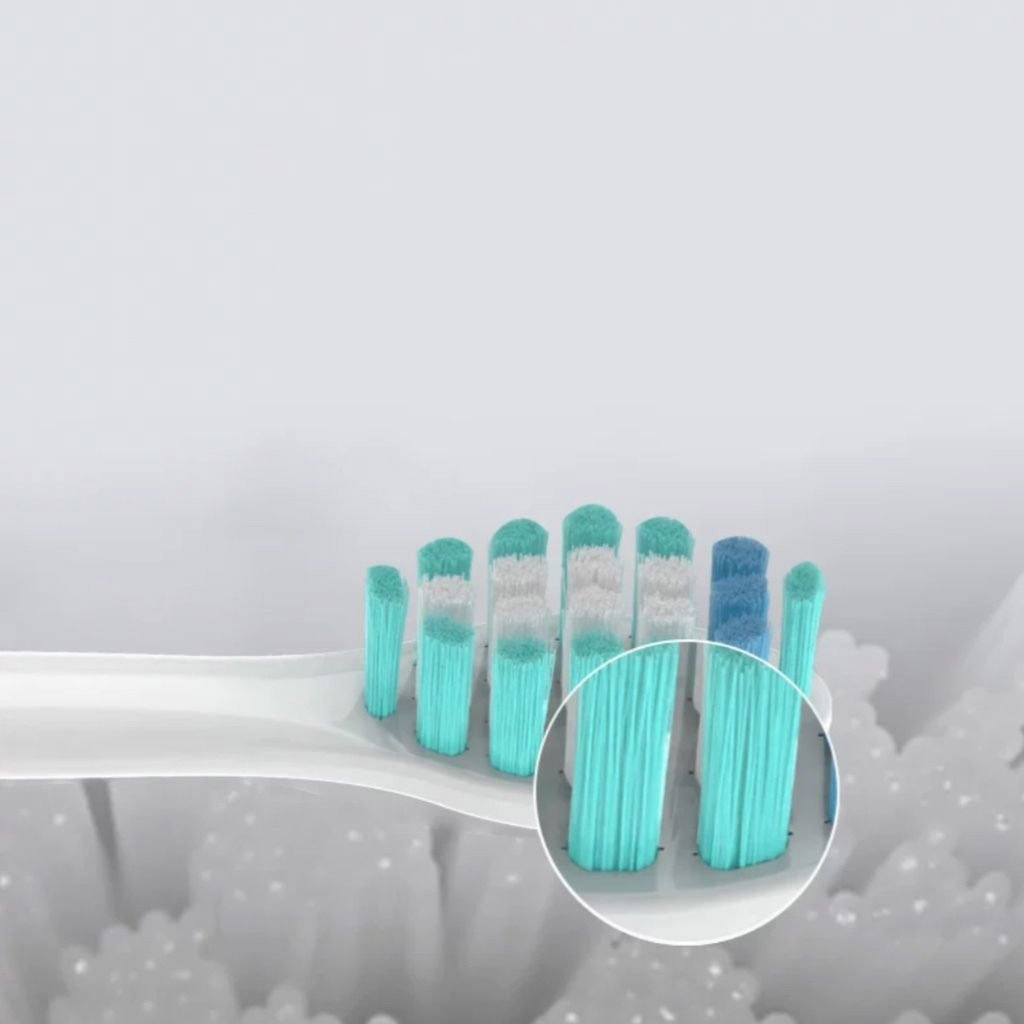 Suitable for DEDAKJ Electric Toothbrush Head Replacement Head DuPont Bristle Replacement Brush Heads