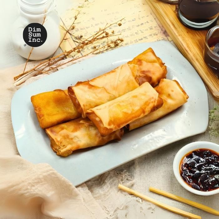

BARANG TERLARIS DIMSUM INC Lumpia Durian / Duren Spring Roll Premium Montong / Monthong / Bawor /