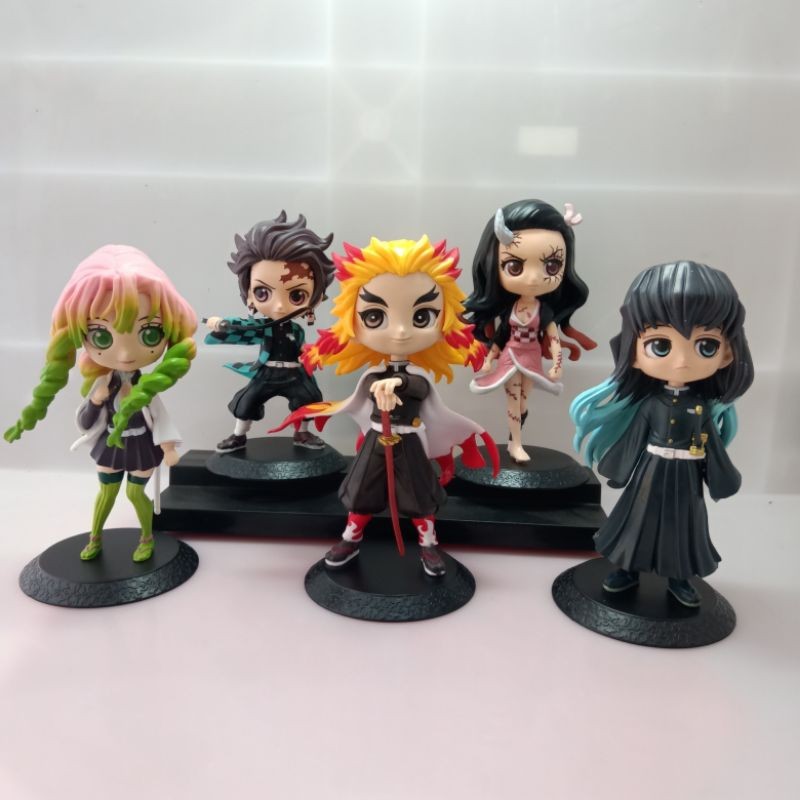 Mainan Qposket Kimetsu No Yaiba Tanjiro Nezuko Zenitsu