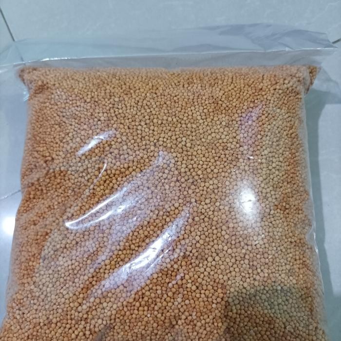 

terbaru !!! 1 kg 1kg 1000 gr bai jie zi yellow mustard seed seeds biji sawi kuning ready