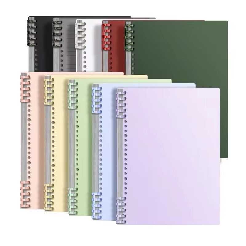 

B5 Notebook 60Sheet Replaceable Refill Loose Leaf Spiral Binder Paper Index Writing Book Stationery