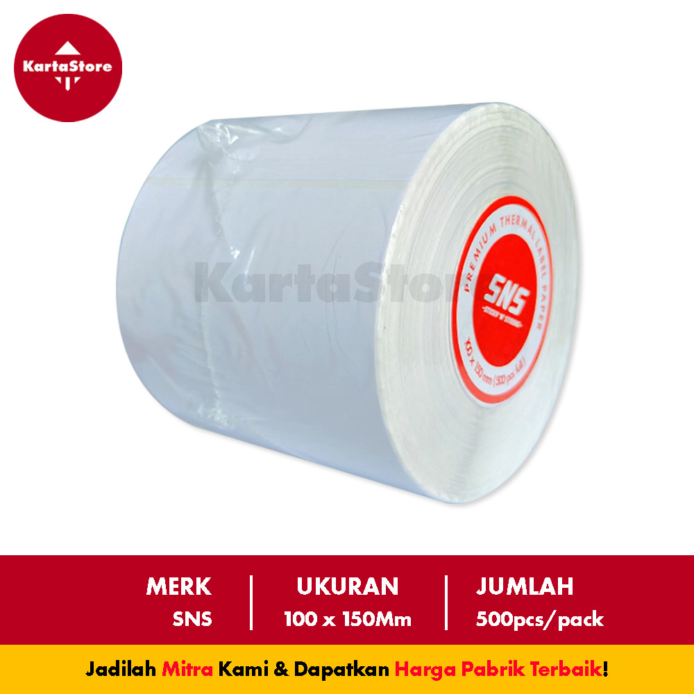 

LABEL 100x150 mm Isi Pcs SNS