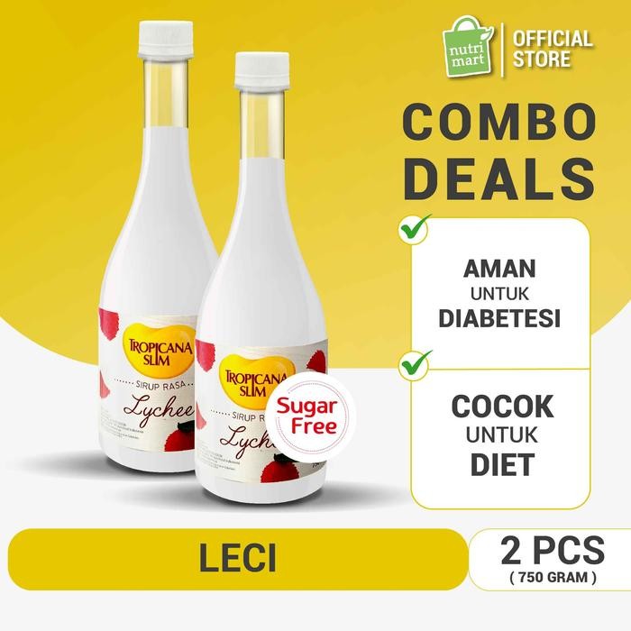 

Twin Pack: Tropicana Slim Sirup Leci 750ml