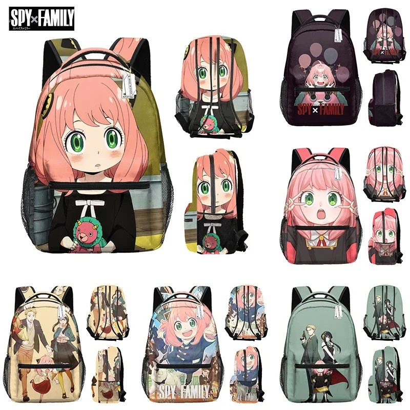 Spy X Family Anya Forger Backpack Print Anime College Student Cosplay School Bags Travel Laptop
