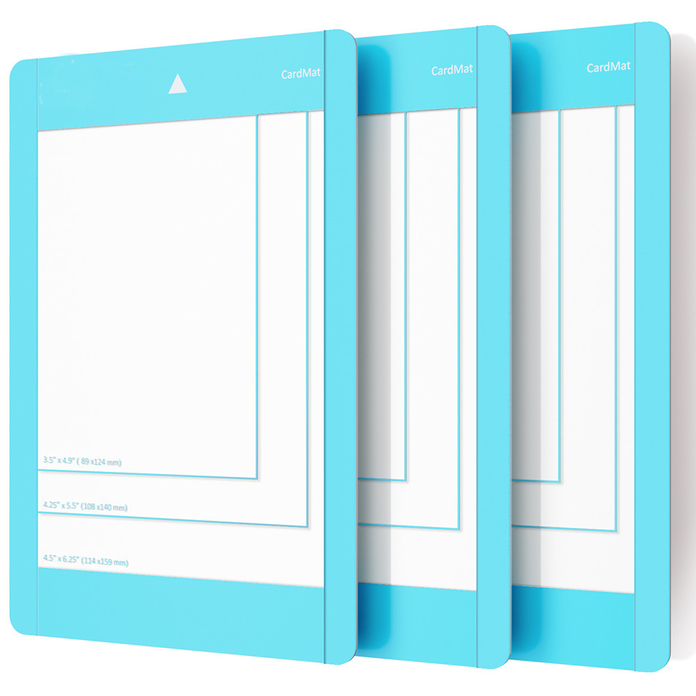 

Card Mat (4.5X6.25 Inch), Adhesive Durable Craft Sticky Cutting Mat For Insert Cards, Replacement