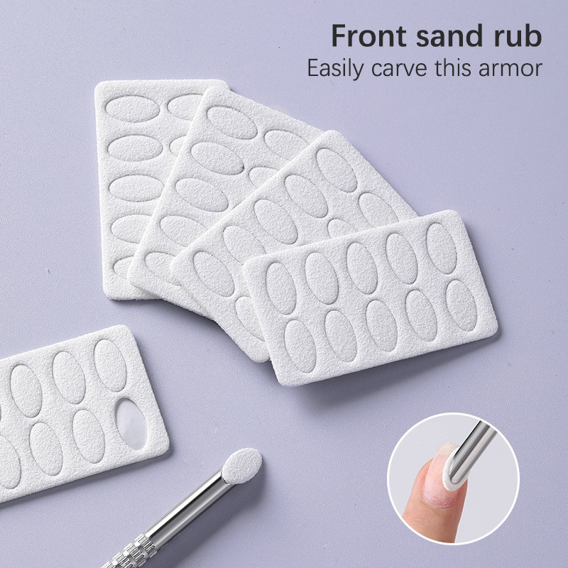 

Mini Nail File With Adhesive Disposable Nail Equipment Accessories 100/180 Grit Nail Sanding Tablet