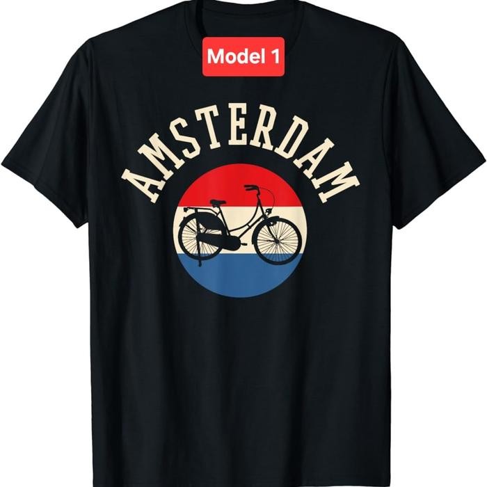 KAOS Oleh oleh Belanda Amsterdam Baju Suvenir Amsterdam Belanda 1