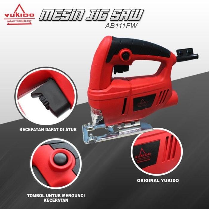 Ready PROMO  MESIN GERGAJI UKIR KAYU GERGAJI TRIPLEK ELECTRIC JIGSAW