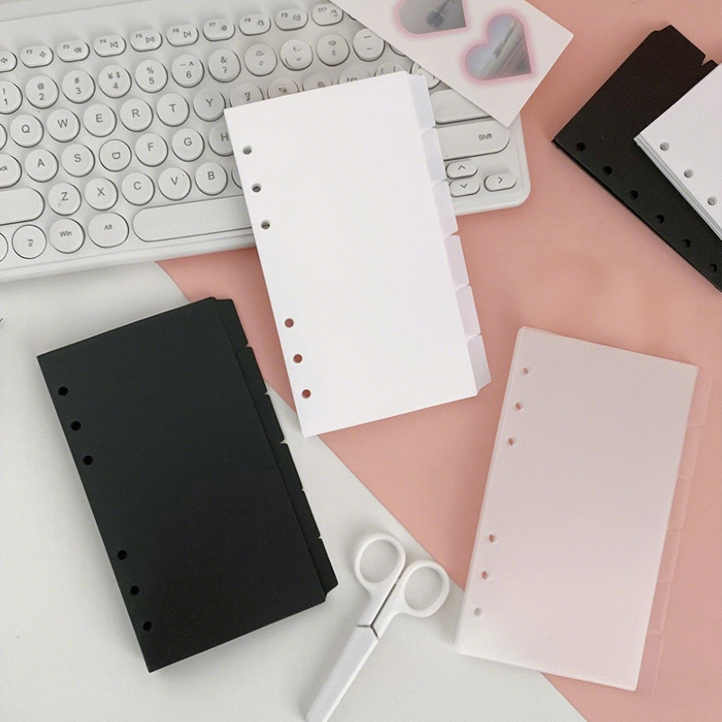 

A5 A6 A7 Binder Album Dividers Pp Index Page For Loose Leaf Photo Album Document Filing Bag