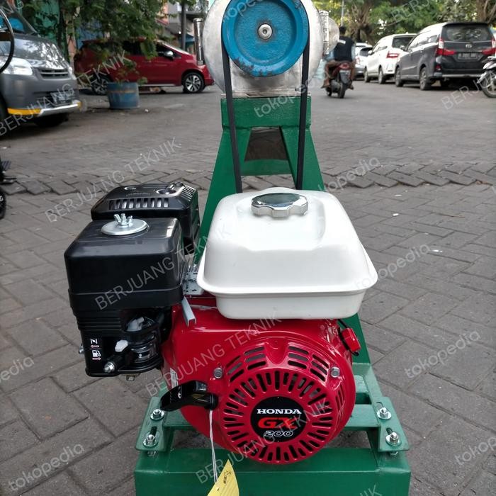 Mesin Giling Bumbu, Cabe, Jahe Stainless Ukuran 8 In+ Honda Gx-200