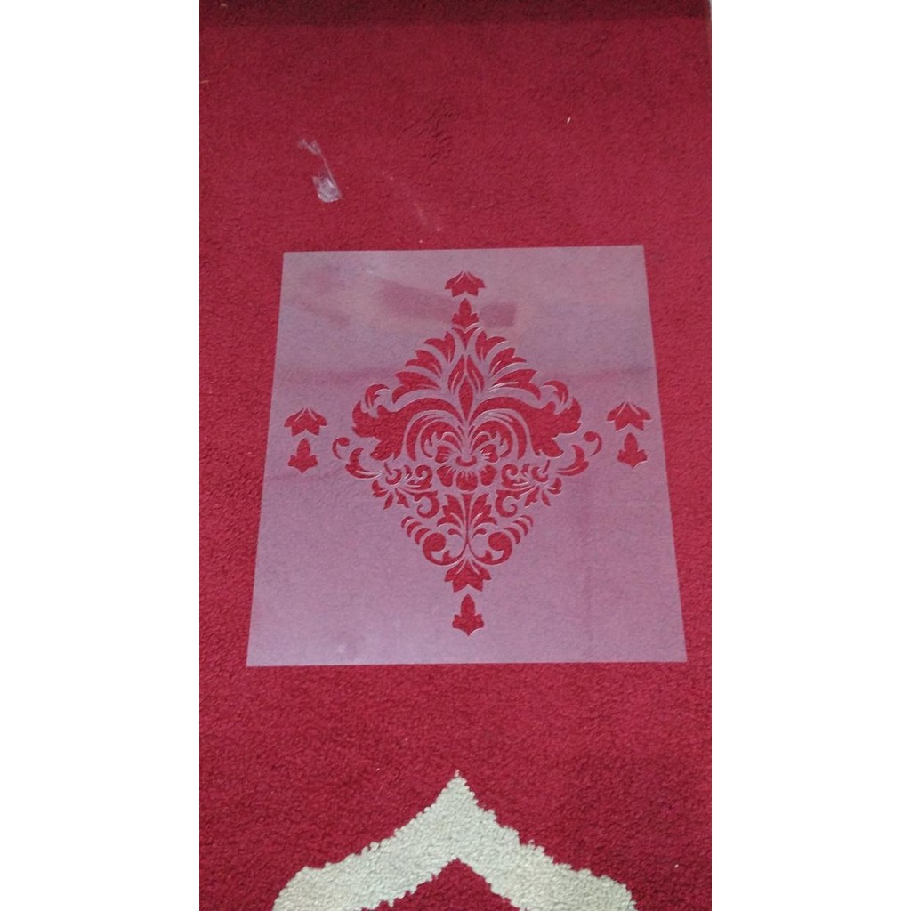 

Stencil Dinding, Wall Stencil, Flower Stencil Motif 15 #Gratisongkir