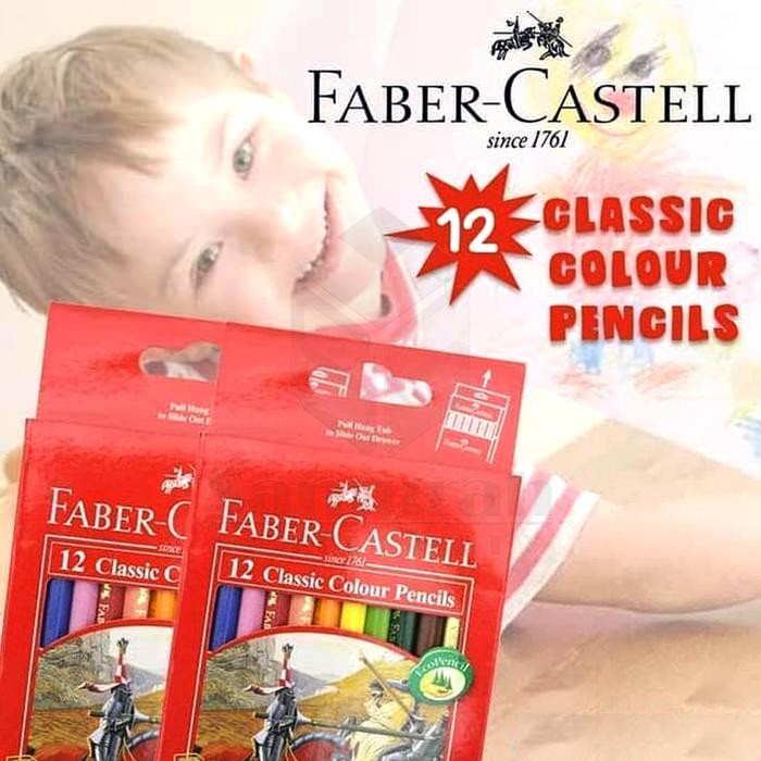 

Pensil Warna Faber Castell 36 Warna Panjang Klasik / Classic Color Pencil Faber-Castell 36 Colors