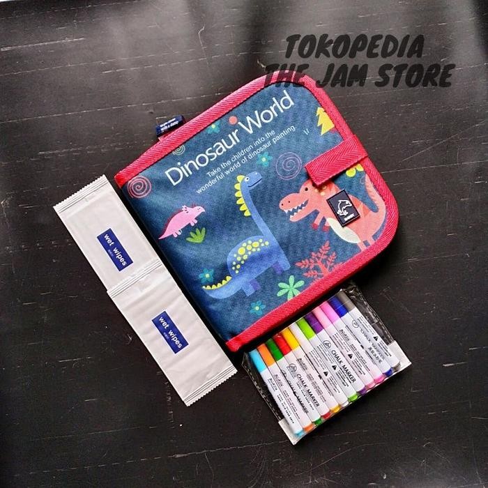 

Mainan Anak Laki Laki Edukasi 4 Tahun Buku Gambar Dinosaurus Hijau #Gratisongkir
