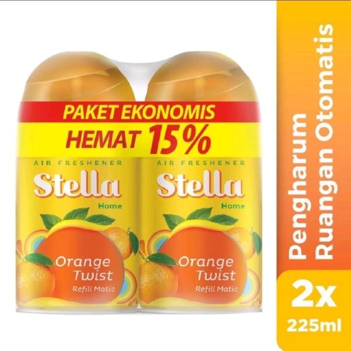Stella matic refill 225ml (pewangi ruangan otomatis)
