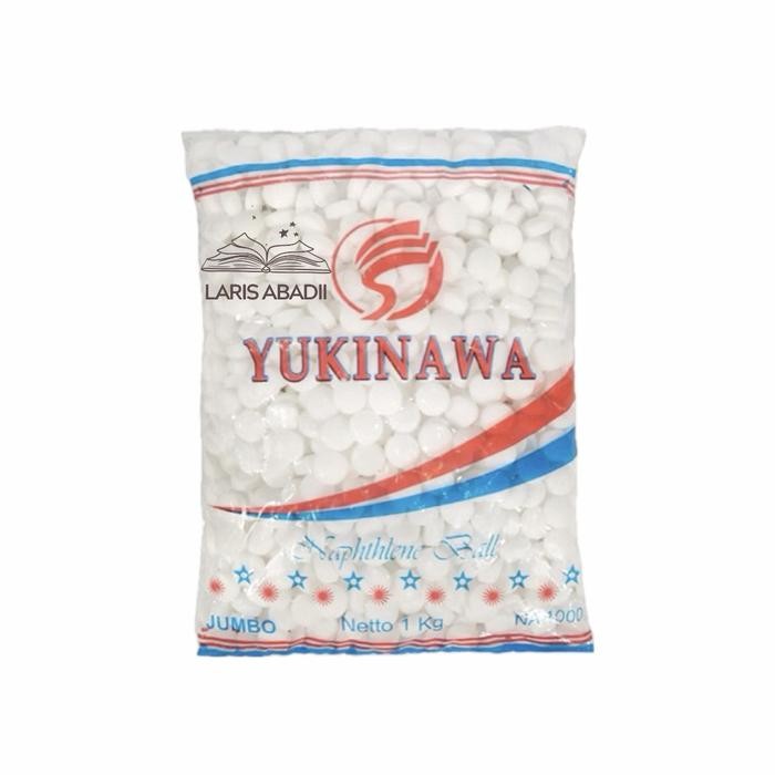 Kapur Barus 1 Kg Putih Yukinawa Napthalene Ball Kapur Barus Kiloan