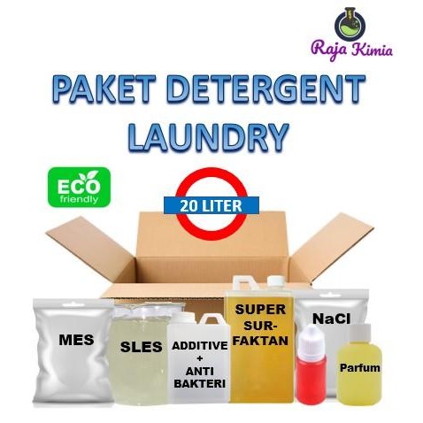 Paket Detergen Laundry / Bahan Baku Detergent Laundry "Raja Kimia"