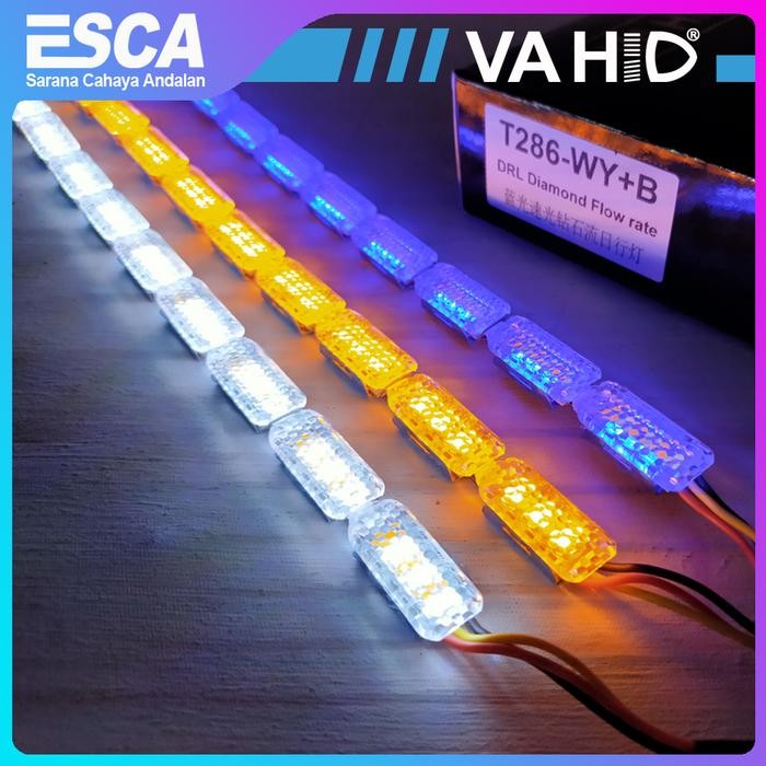 DRL Crystal Welcome Running Light Vahid Alis DRL Crystal Vahid Welcome Light Vahid Lampu Senja Lampu