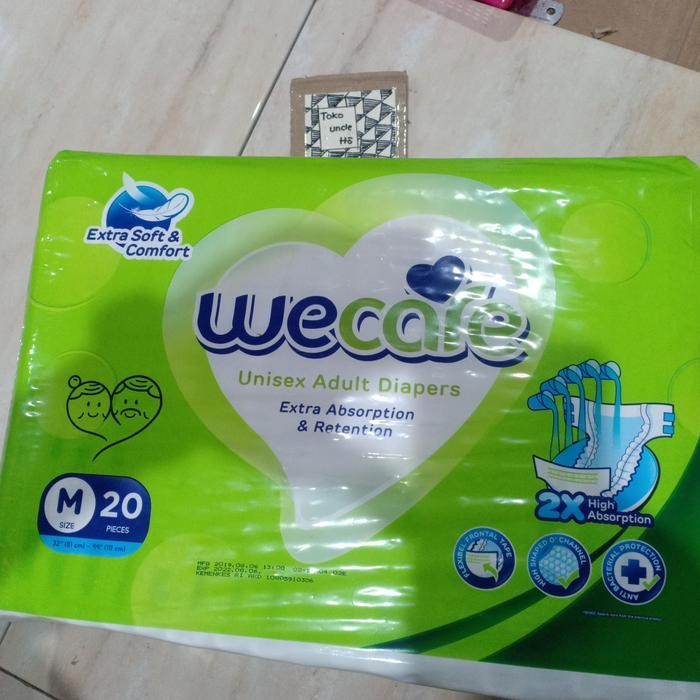 Diapers Popok Dewasa Pampers WeCare M-20