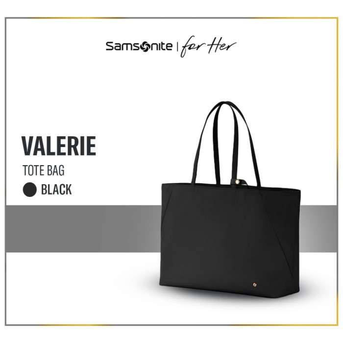 Samsonite Valerie Tote Bag + 14.1" Laptop slv - Black