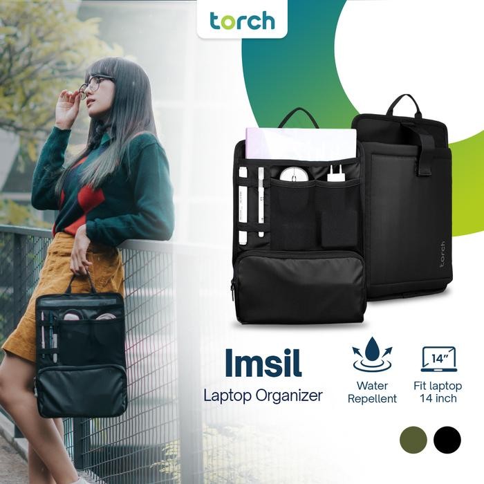 Torch Tas Laptop Sleeve Imsil - Black