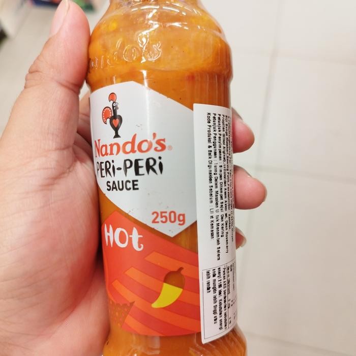 

Diskon Nandos Peri Peri Sauce Hot 250Gram