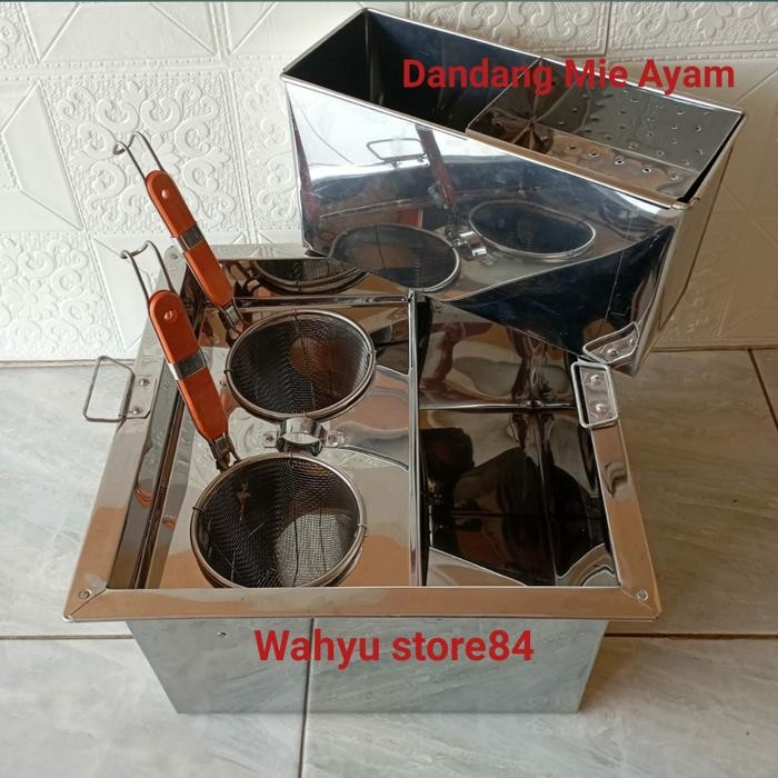

Diskon Dandang Mie Ayam 2 Lubang/Panci Mie Ayam /Dandang Mie Kocok