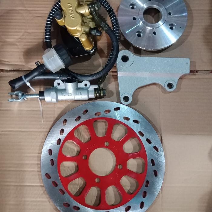 1 set rem cakram belakang satria 2 tak