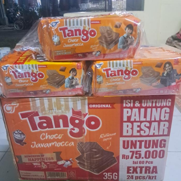 

PastikanTerjaminMutunya- PROMO wafer tango JKT48 ISI 14 PCS (10+4) 35 GR