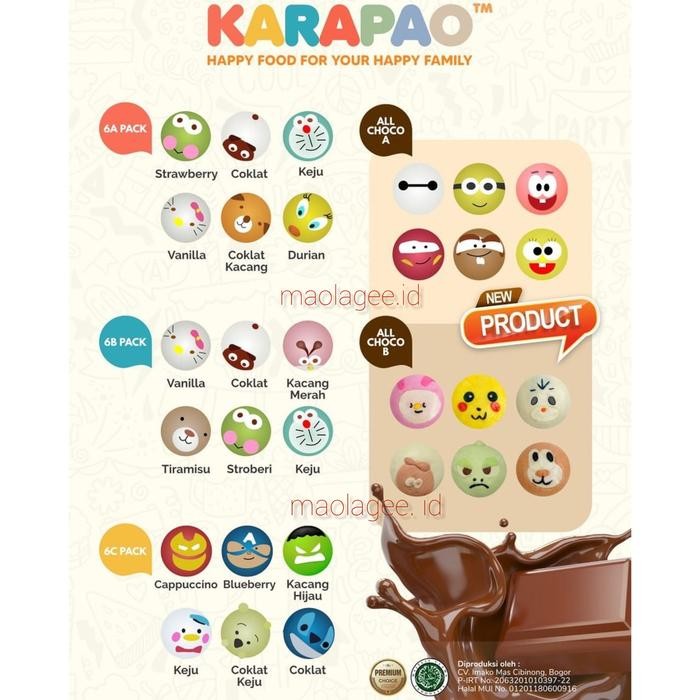 

PastikanTerjaminMutunya- KARAPAO BAKPAO KARAKTER