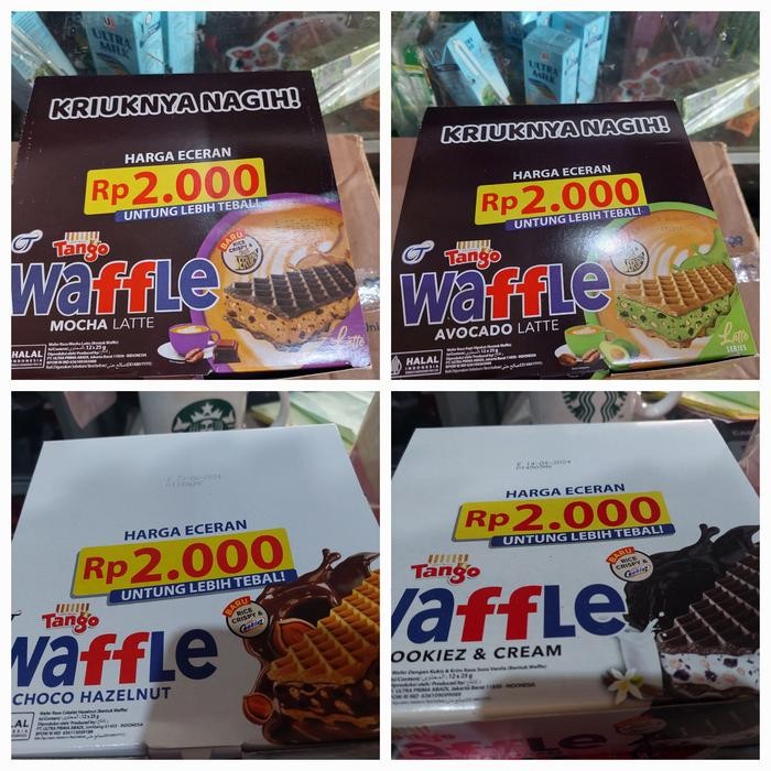 

PastikanTerjaminMutunya- Tango Waffle CHOCO HAZELNUT 1 BOX ISI 12 PCS 12PCS