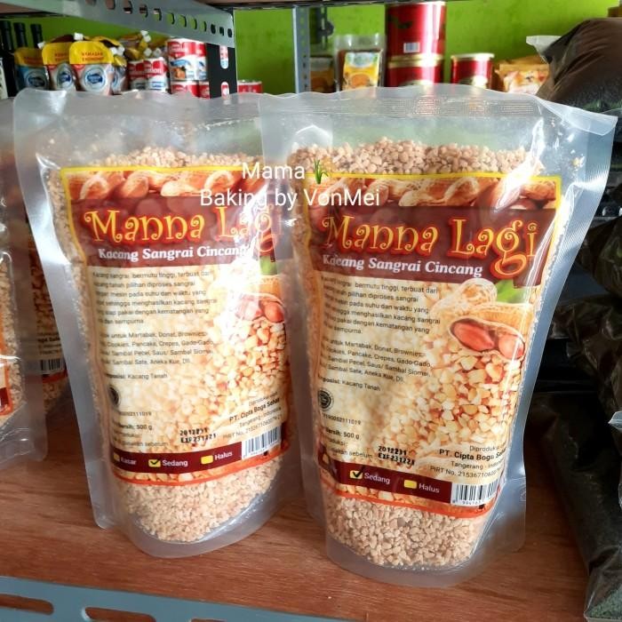 

PastikanTerjaminMutunya- MANNA LAGI Kacang Sangrai Cincang Cacah 500 Gr