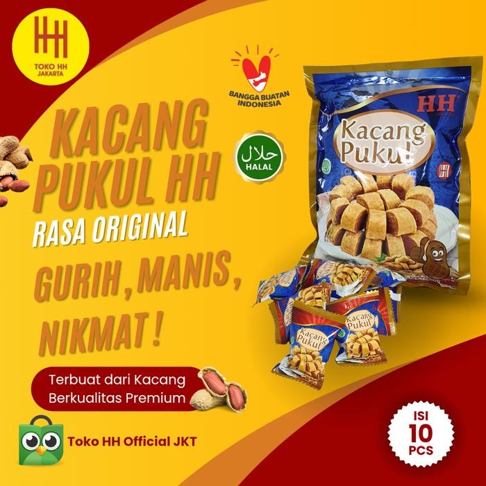 

PastikanTerjaminMutunya- Kacang Pukul HH - Rasa Original - Isi 10 Pcs