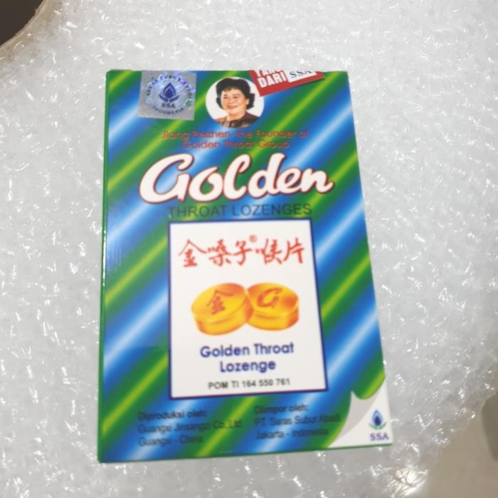 

PastikanTerjaminMutunya- Permen Golden Throat Lozenges / Permen Batuk