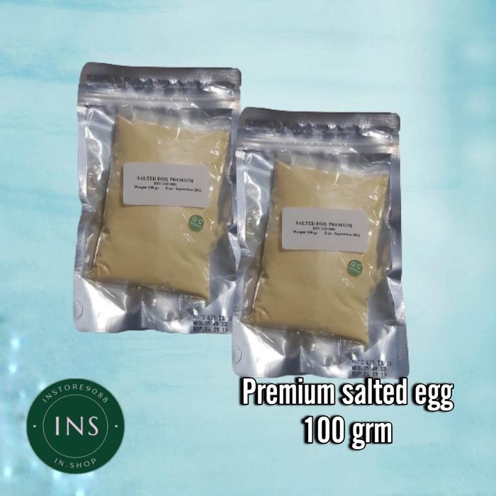 

PastikanTerjaminMutunya- Premium Salted Egg SaucePowder 100 g Saus Salted Egg Telor asin