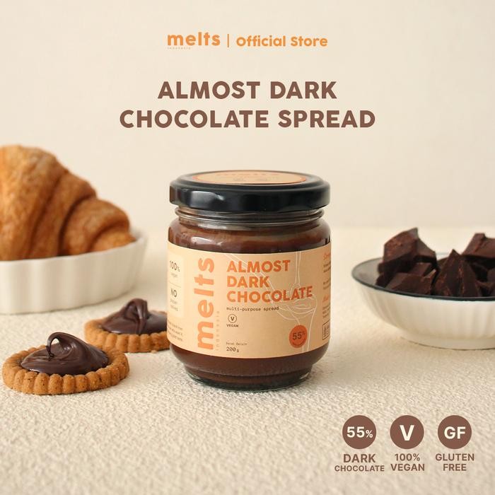 

PastikanTerjaminMutunya- Melts Chocolate spread selai coklat untuk sarapan 300 gram