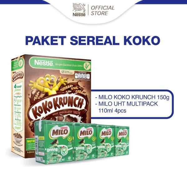 

PastikanTerjaminMutunya- Paket Sereal Koko (Koko Krunch + Susu Milo UHT Coklat)