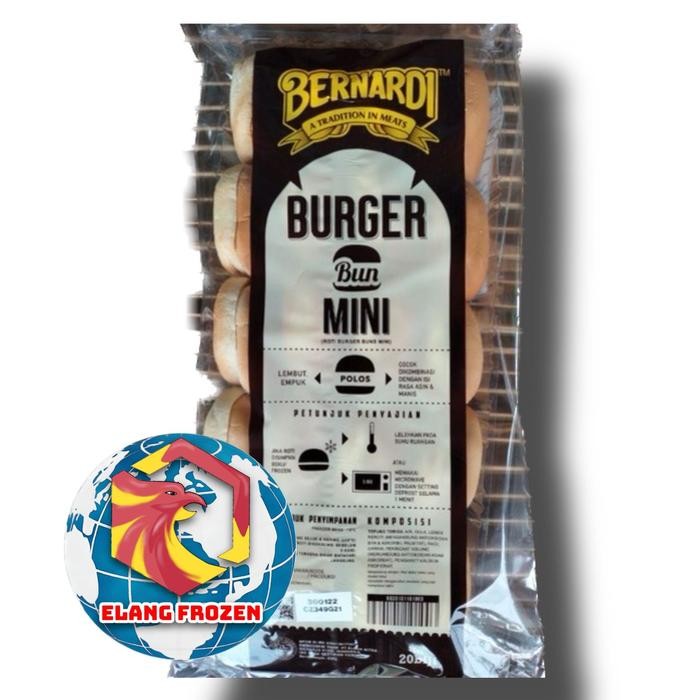 

PastikanTerjaminMutunya- Roti Burger Bernardi Mini isi 20