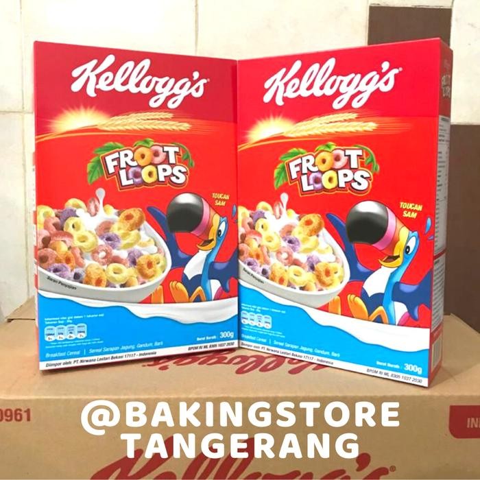 

PastikanTerjaminMutunya- Kellogs Froot Loops 300 gr - Sereal froot loops
